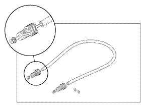 Tubing Assembly (H2O2 Delivery- 16.50" Lg)