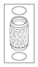Oil Mist Filter (Red)