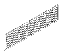 Air Filter (Rear Panel)