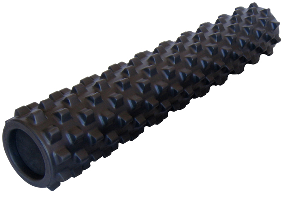 Fabrication Rumbleroller® Foam Roller, 6" x 31", X-Firm, Black