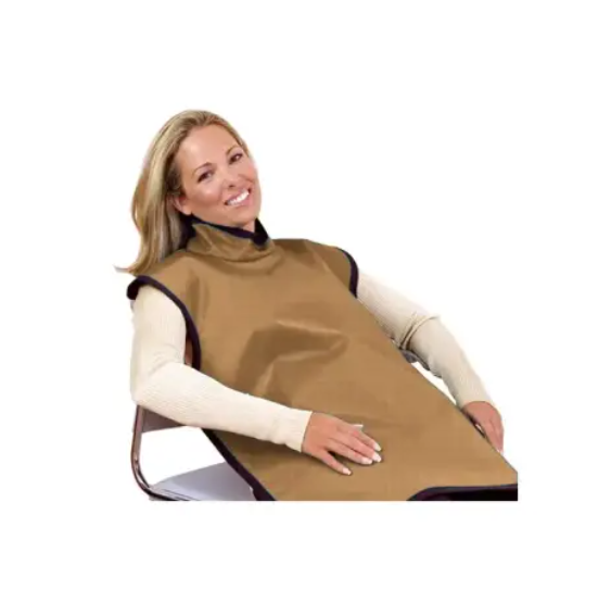 Flow Adult Bib Apron w/Collar, Lead, Beautiful Bronze