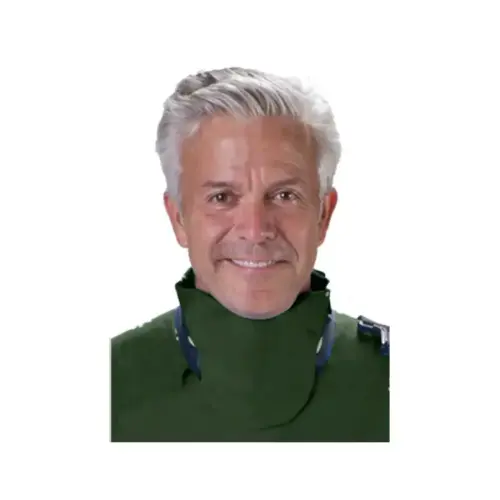 Flow Thyroid Collar, Lead, Hunter Green