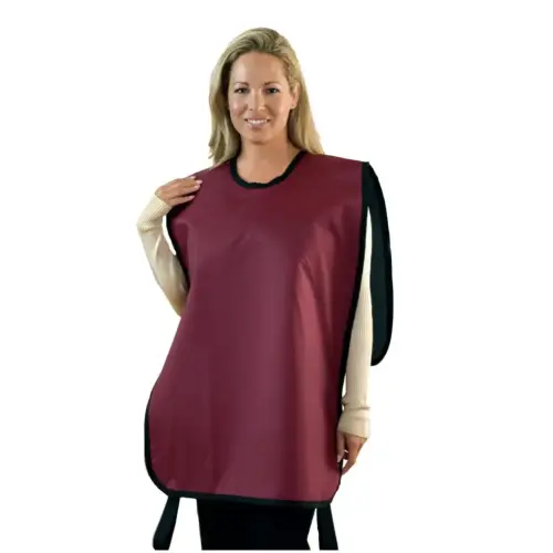 Flow Adult Panoramic Apron, Lead, Burgundy