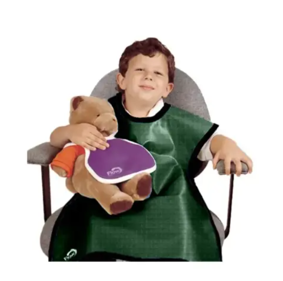Flow Child Panoramic Apron, Lead, Shimmering Green