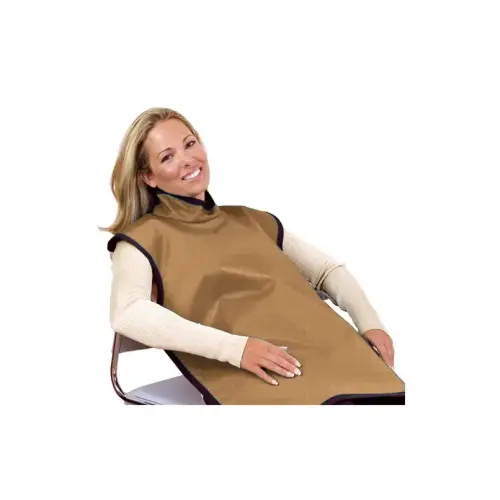 Flow Adult Bib Apron w/Collar, Lead Free, Beautiful Bronze