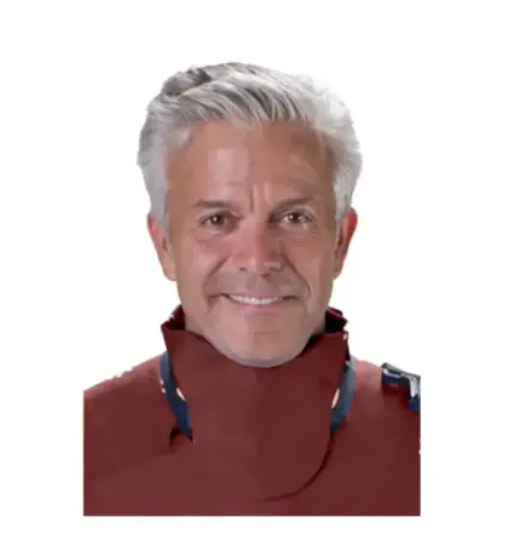 Flow Thyroid Collar, Lead Free, Burgundy