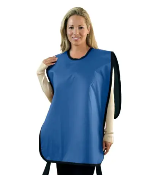 Flow Adult Panoramic Apron, Lead Free, Medium Blue