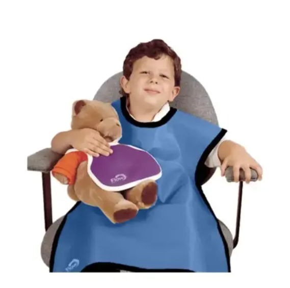 Flow Child Panoramic Apron, Lead Free, Medium Blue