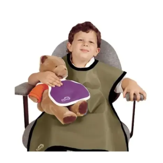 Flow Child Panoramic Apron, Lead Free, Beige