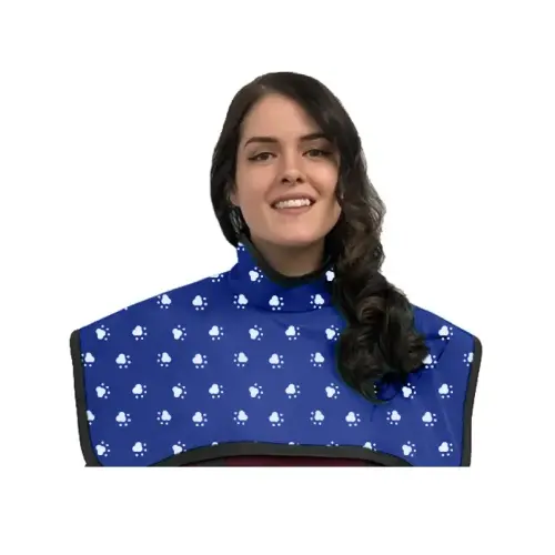 Flow CBCT Pano Cape w/Collar, Lead Free, Paw Print