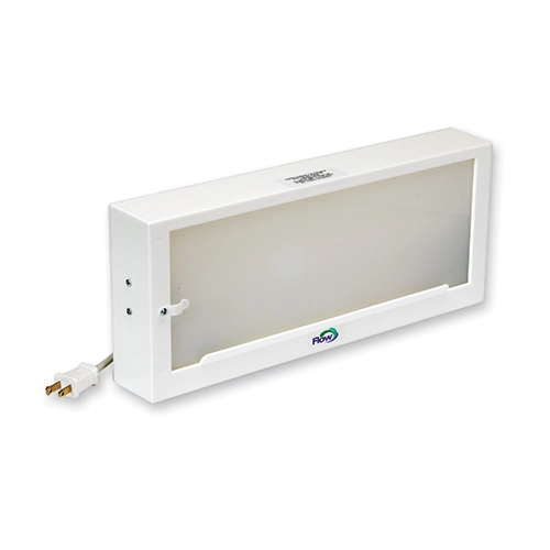 Flow Slimline Illuminator, White Plastic