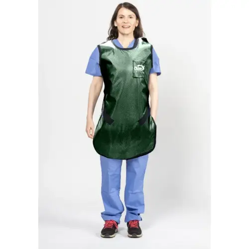 Technician Apron, Large, Lead Free, Shimmering Green