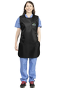 Flow Technician Apron, Sm, Lead Free, Black