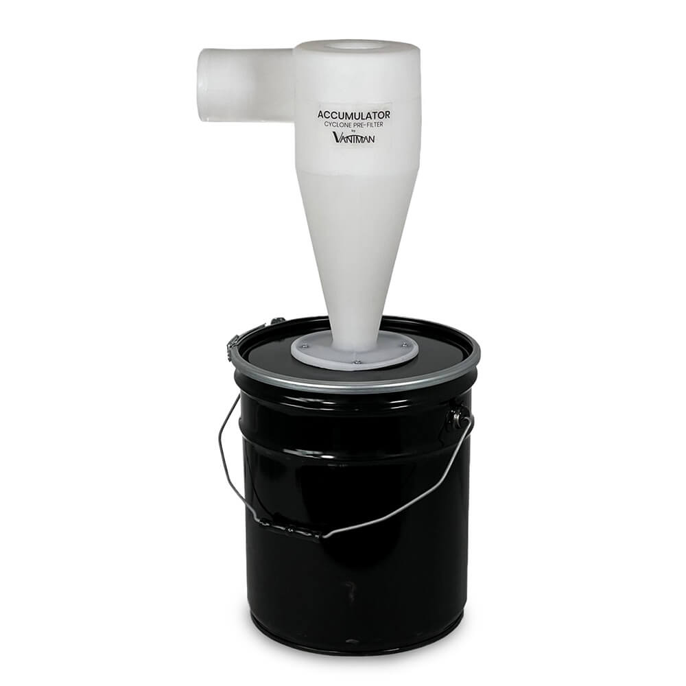 Large Accumulator w/ 5 gallon bucket