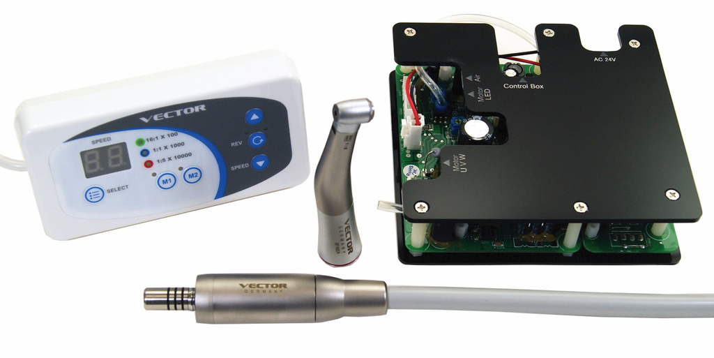 VECTORMatic Built-In Electric Micromotor Set (Control, transformer, motor, 1:5 angle)
