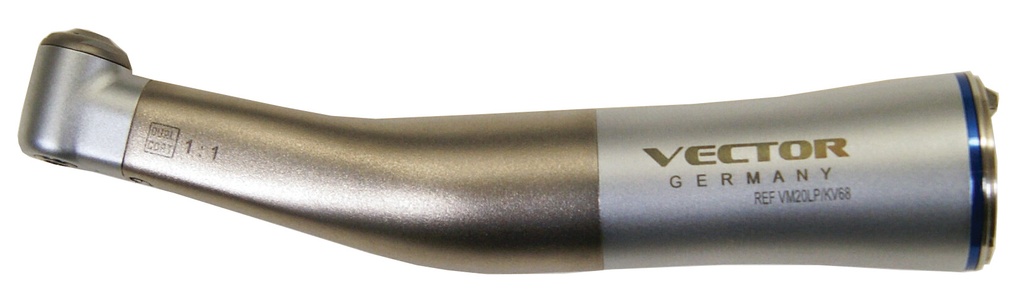Vector 1:1 Conta Angle Handpiece, Fiberoptic, PB Latch