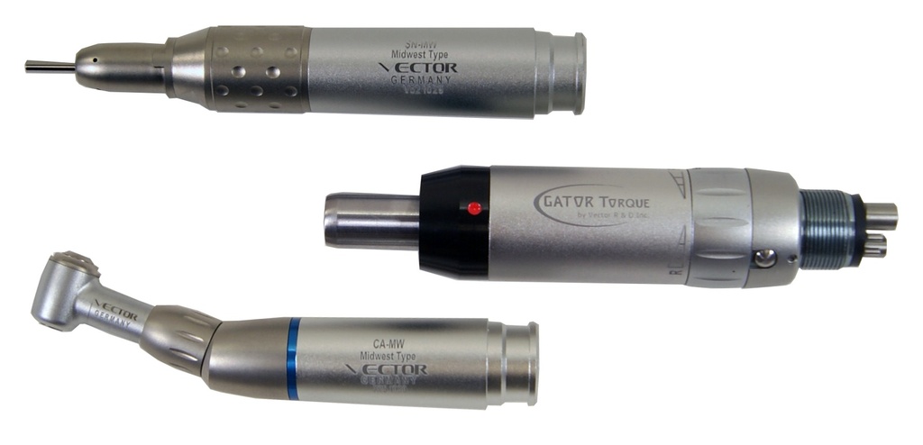 Gator Torque - XTC Motor, Nose Cone and Contra Angle (GT-XTC, SN-MW, CA-NK, TT-LAP-MW)