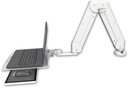 AccessMount™ Elite 5216 double arm mount Laptop tray with slider desk mount