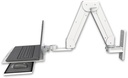 AccessMount™ Elite 5216 double arm mount Laptop tray with slider wall mount