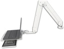AccessMount™ Elite 5220 double arm mount Laptop tray with slider desk mount