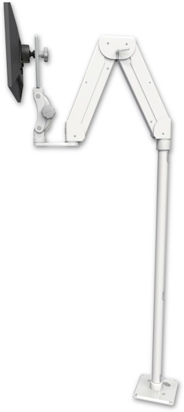 AccessMount™ Elite 5216 short Paralink double arm LCD with a 48" floor pedestal