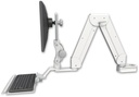 AccessMount™ Elite 5216 short Paralink double arm LCD mount for a 2" pole with a 12" keyboard tray