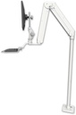 AccessMount™ Elite 5220 Paralink double arm LCD with a 48" floor pedestal and a 12" keyboard tray