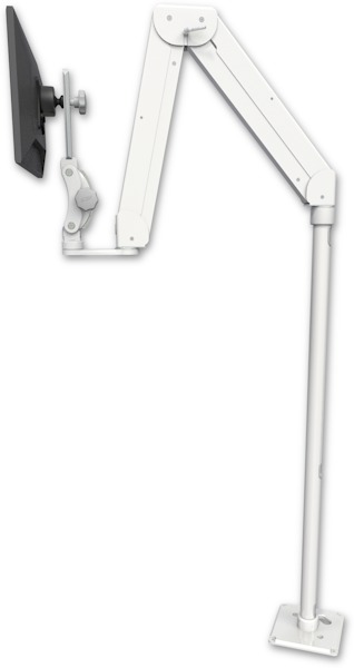 AccessMount™ Elite 5220 Paralink double arm LCD with a 48" floor pedestal