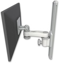 AccessMount™ ErgoVision 65 LCD mount on a 19" wall track slider with an 6" arm