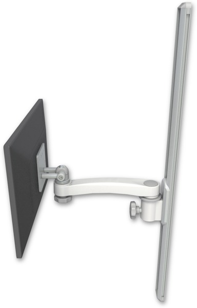 AccessMount™ ErgoVision 65 LCD mount on a 36" wall track slider with an 11" arm