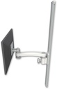 AccessMount™ ErgoVision 65 LCD mount on a 36" wall track slider with an 11" arm