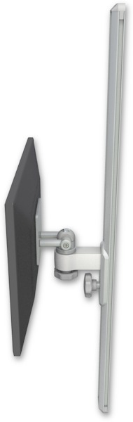 AccessMount™ ErgoVision 65 LCD mount on a 36" wall track slider