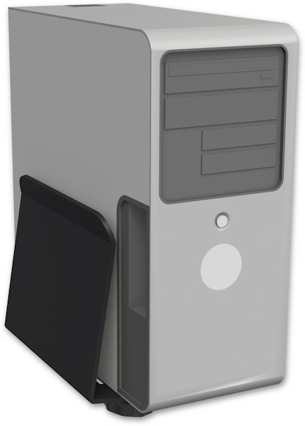 AccessMount™ Large EZMount CPU wall mount, 4"-8.1"