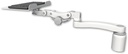 AccessMount™ 12" flat paralink keyboard tray desk mount, a 3" riser, and an 11" arm