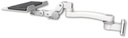 AccessMount™ 12" flat paralink keyboard tray 3.5" wall mount and an 11" arm