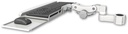 AccessMount™ Paralink keyboard tray w/ wrist rest bend mount for a 1.5" pole