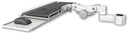 AccessMount™ Paralink keyboard tray w/ wrist rest bend mount for a 1.75" pole