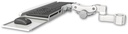 AccessMount™ Paralink keyboard tray w/ wrist rest bend mount for a 2" pole