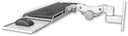 AccessMount™ Paralink keyboard tray w/ wrist rest bend wall mount