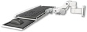 AccessMount™ Paralink keyboard tray w/ wrist rest bend 3.5" wall mount
