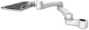 AccessMount™ 12" keyboard tray mount for a 1.75" pole and a 20" double-arm