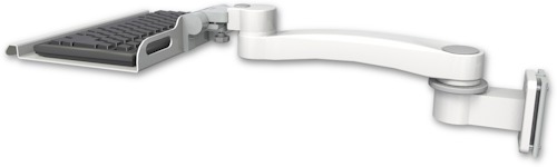 AccessMount™ 12" keyboard tray 3.5" wall mount and an 11" arm