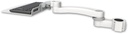 AccessMount™ 12" flat keyboard tray mount for a 1.75" pole and an 11" arm