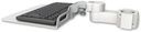 AccessMount™ 12" flat keyboard tray mount for a 2" pole