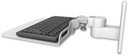 AccessMount™ 12" flat keyboard tray wall mount
