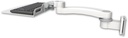 AccessMount™ 12" flat keyboard tray 3.5" wall mount and an 11" arm