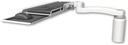 AccessMount™ Wrist-rest keyboard tray desk mount, a 5" riser, and an 11" arm