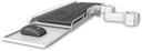 AccessMount™ Wrist-rest keyboard tray mount for a 2" pole