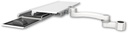 AccessMount™ Work surface tray and slide-out keyboard tray mount for a 1.75" pole and an 11" arm