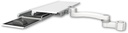 AccessMount™ Work surface tray and slide-out keyboard tray mount for a 2" pole and an 11" arm